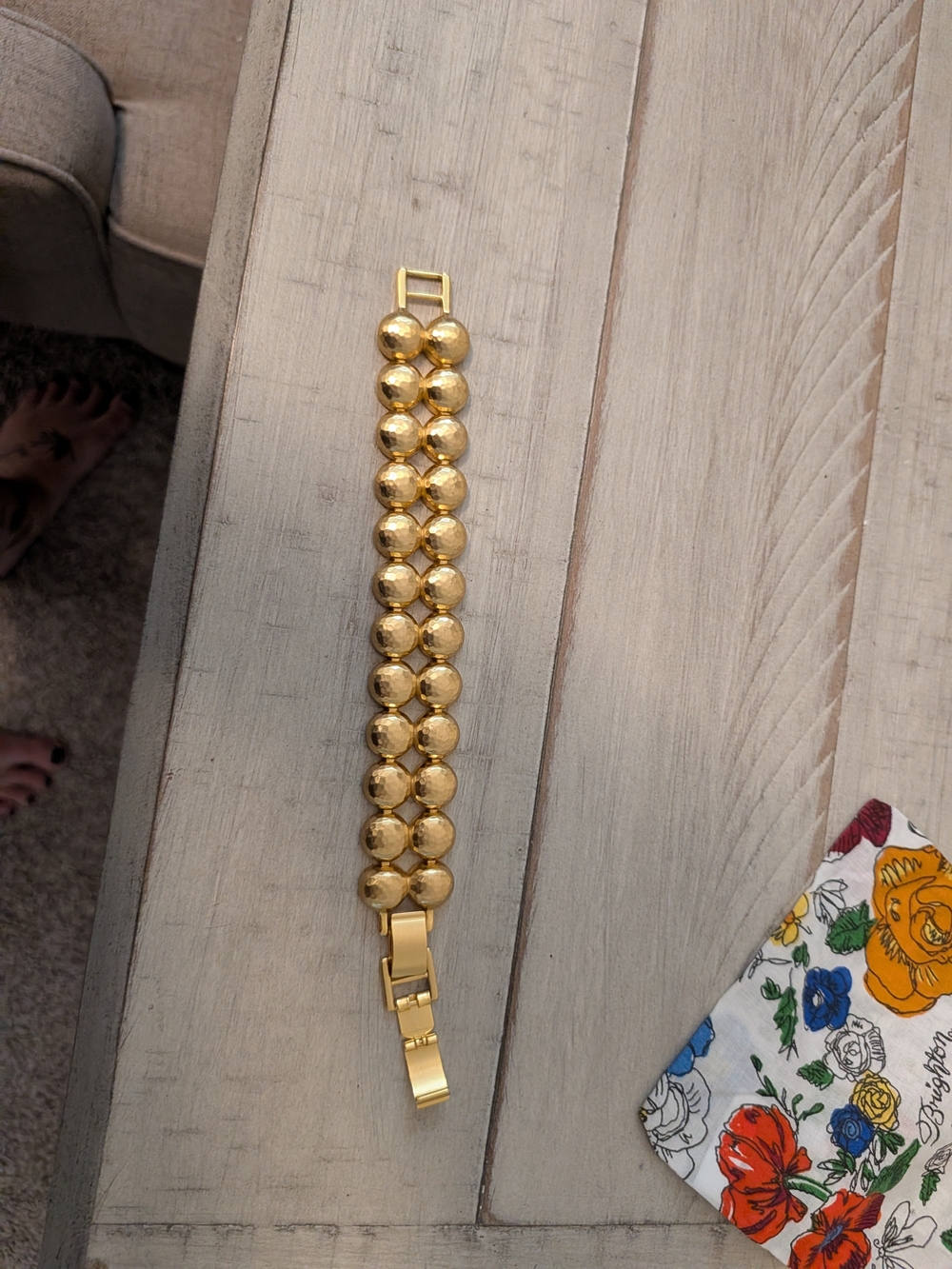 Brighton Versailles Montagne gold bracelet - Picture 2 of 2